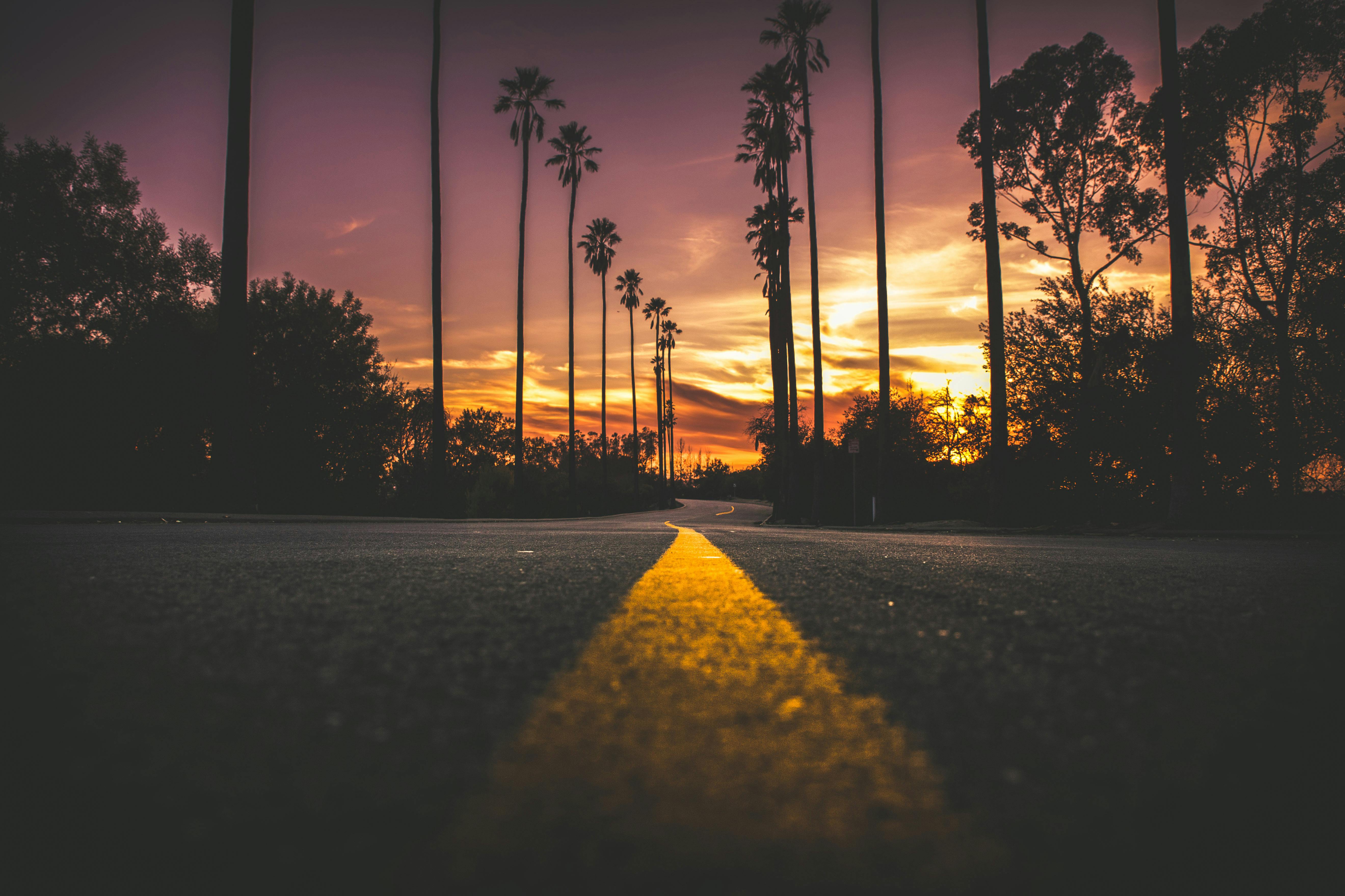 California sunset